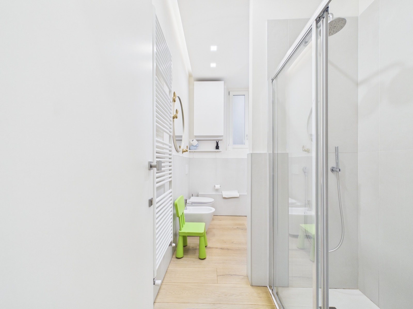 Bagno privato con doccia